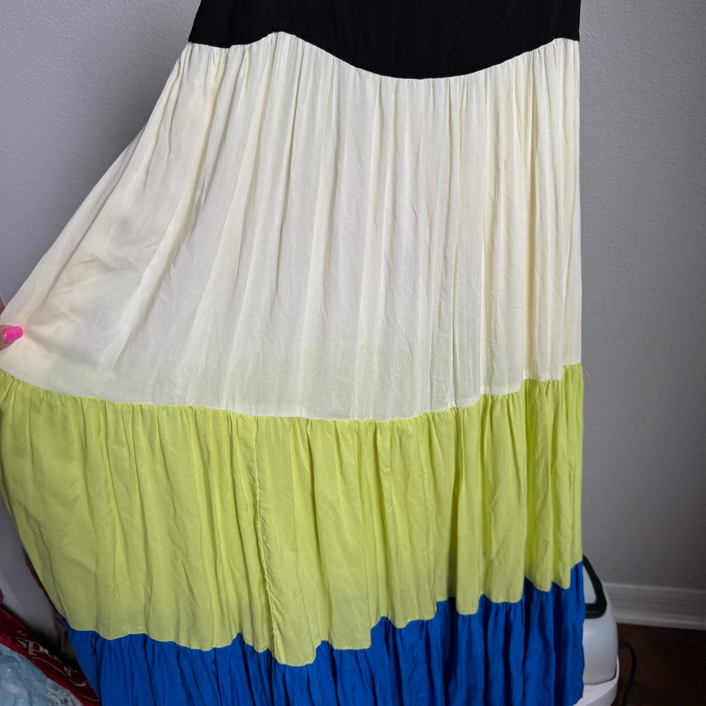 NWT Kate Spade New York Bow Solids Tiered Midi Dress Sz S - Picture 5 of 8